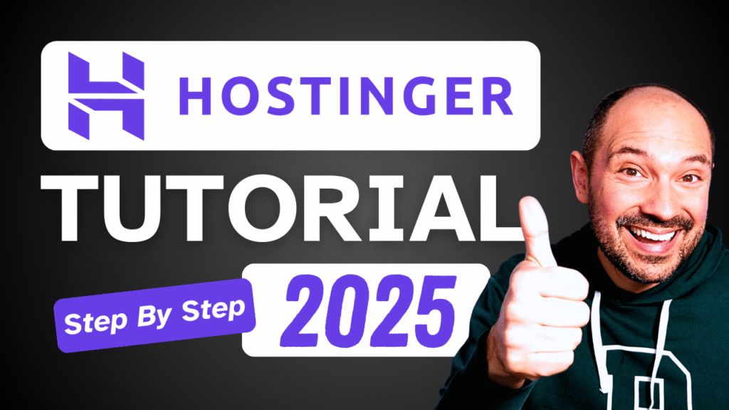 HOSTINGER Tutorial 2025