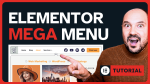 Elementor mega menu tutorial