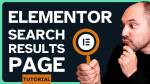 Elementor search results page tutorial