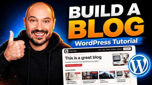 WordPress Blog Tutorial - Build a blog step by step